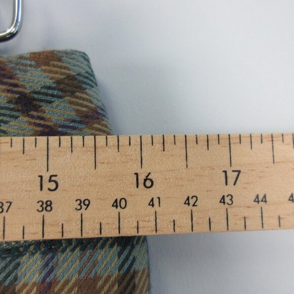 J. McLaughlin Yara Women's Ankle Pants 8 Green Check Stretch Preppy Work 410 - Picture 8 of 11